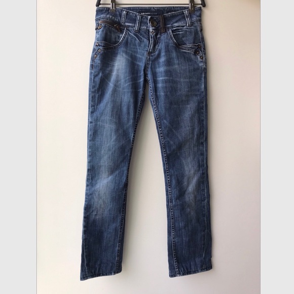 Miss Sixty 👖 Straight Leg Denim Jeans (Size 25) - Picture 2 of 4